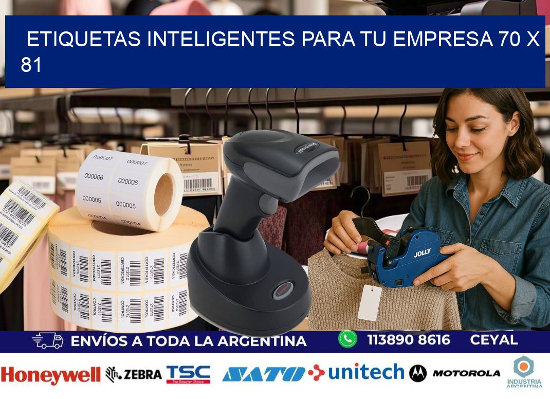 Etiquetas inteligentes para tu empresa 70 x 81