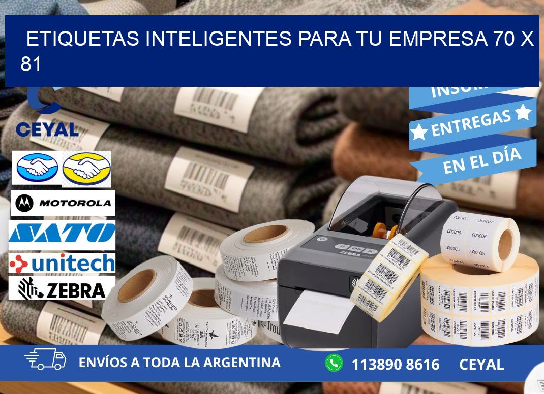 Etiquetas inteligentes para tu empresa 70 x 81