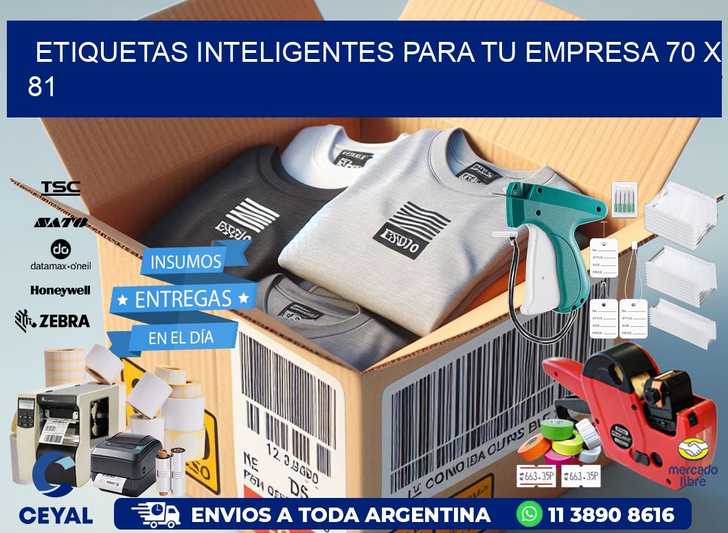 Etiquetas inteligentes para tu empresa 70 x 81