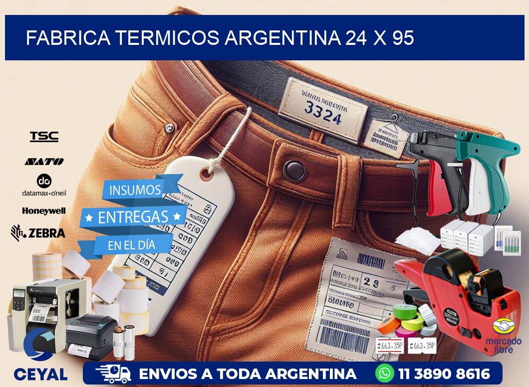 Fabrica TERMICOS ARGENTINA 24 x 95