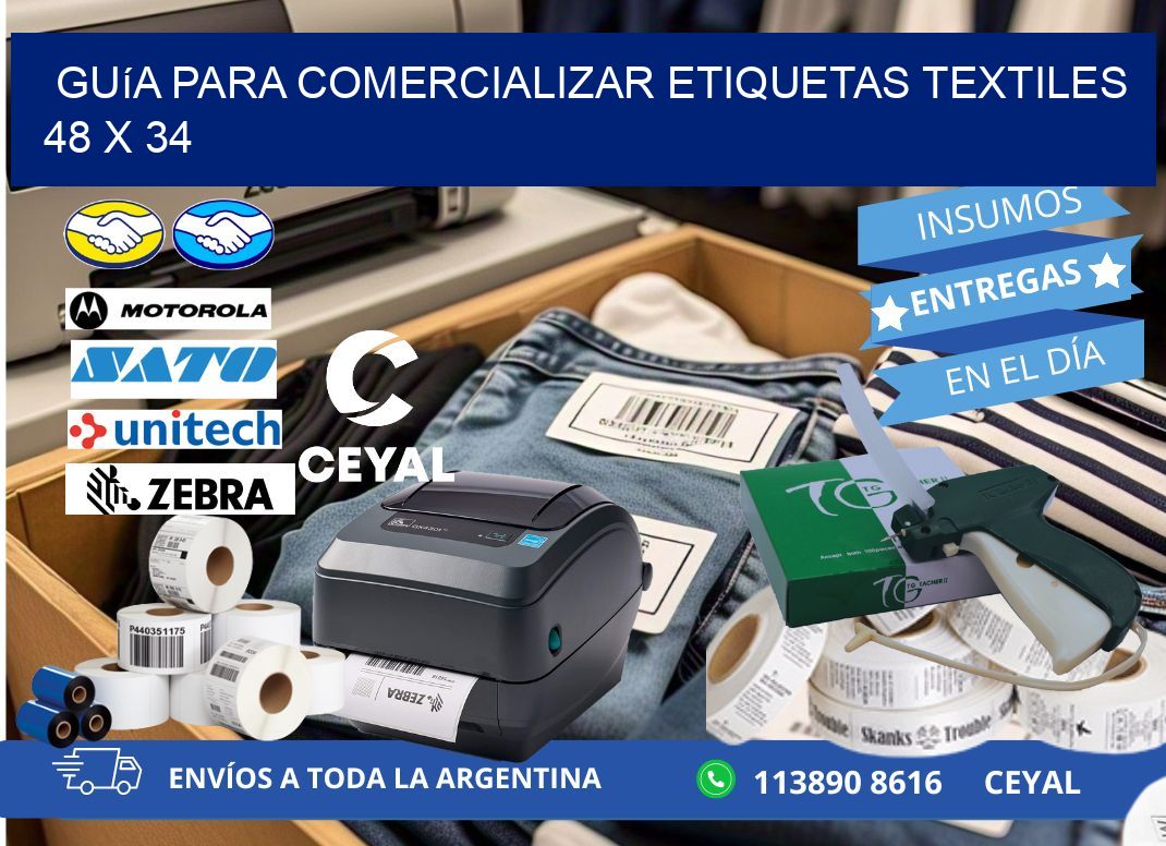 Guía para Comercializar Etiquetas Textiles 48 x 34