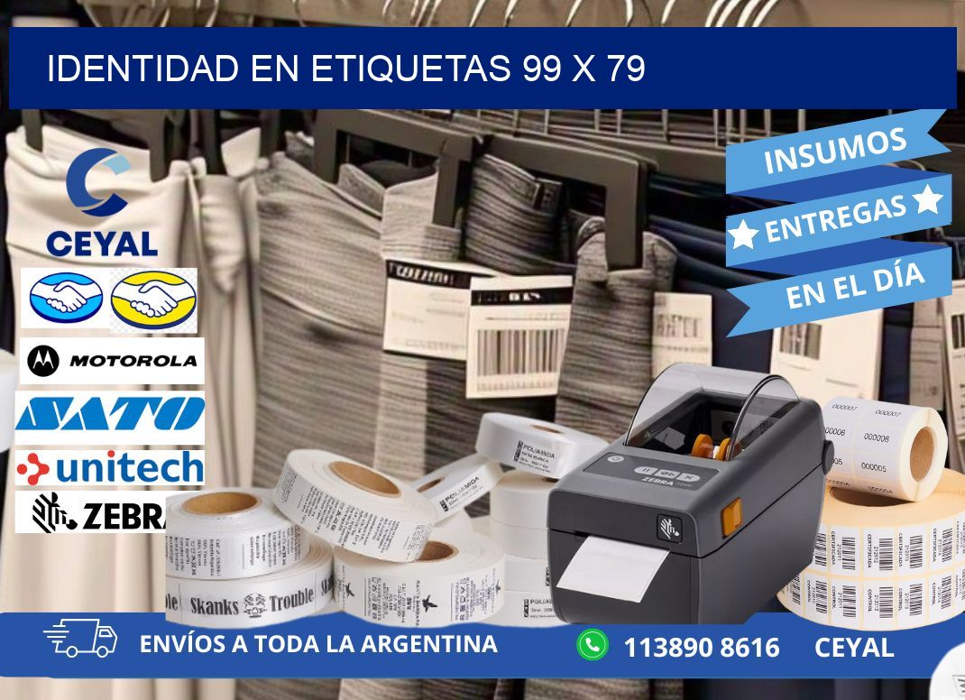 Identidad en etiquetas 99 x 79