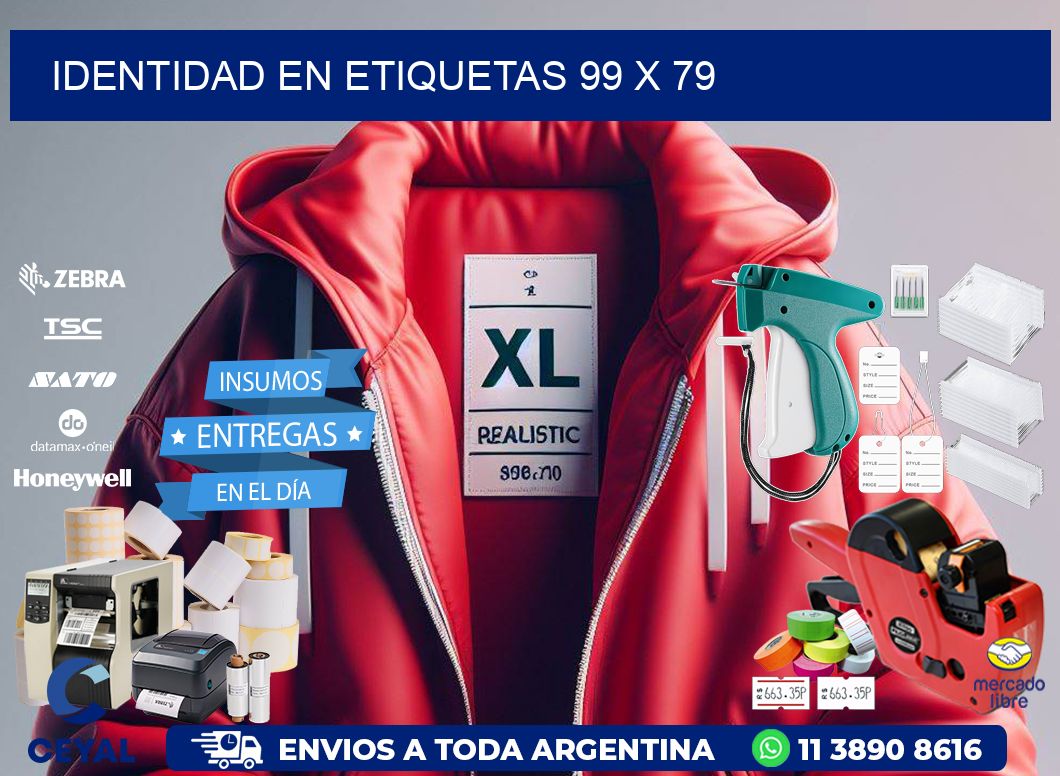 Identidad en etiquetas 99 x 79