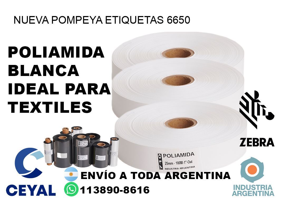 Nueva Pompeya etiquetas 6650
