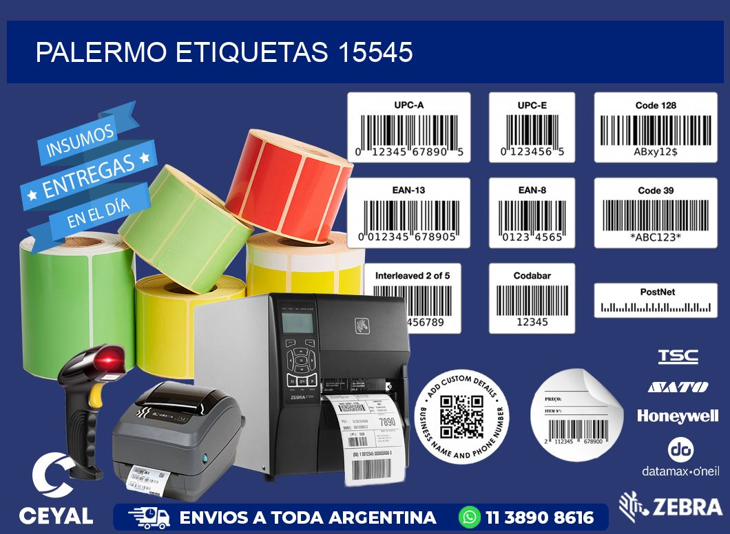 Palermo etiquetas 15545