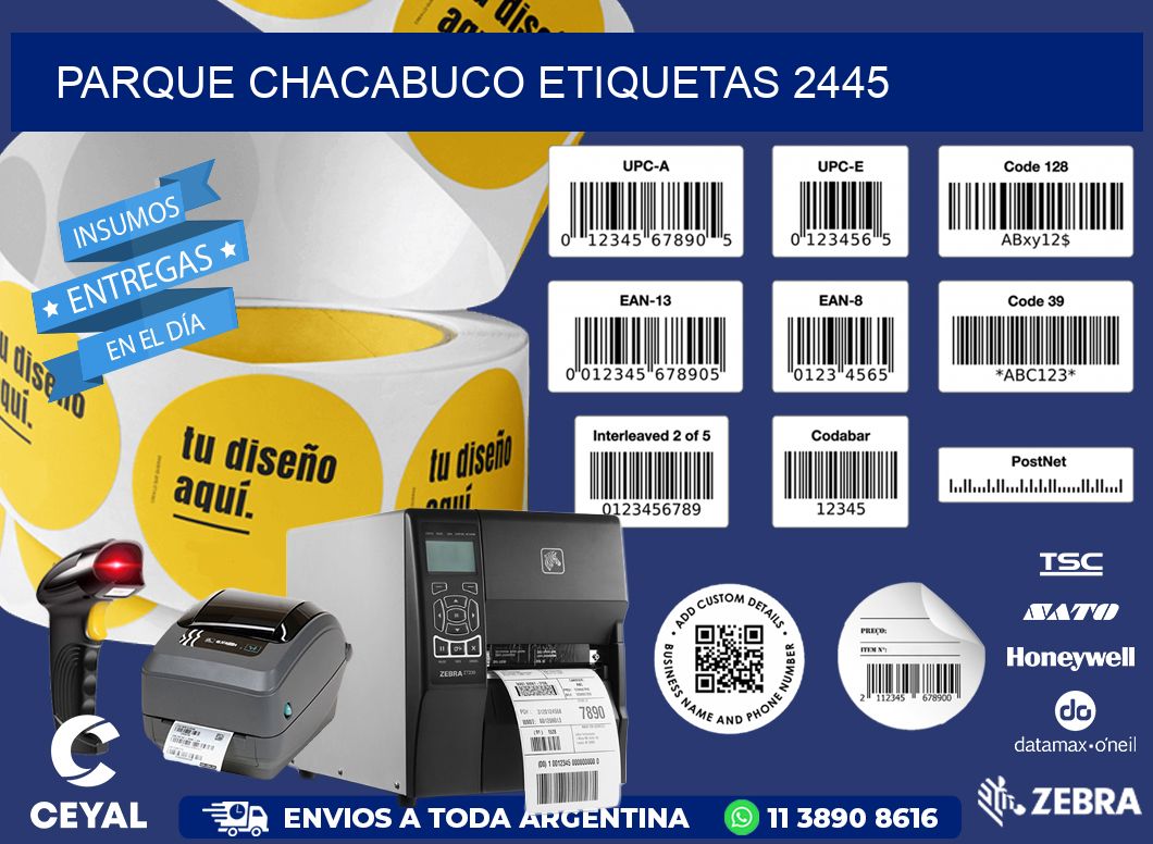 Parque Chacabuco etiquetas 2445