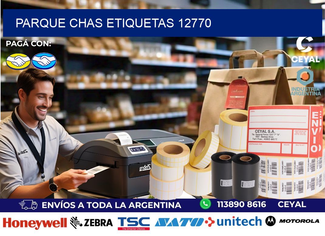 Parque Chas etiquetas 12770