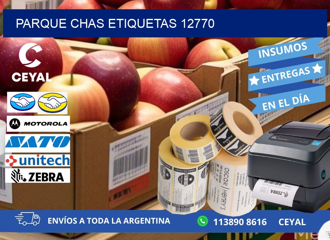 Parque Chas etiquetas 12770
