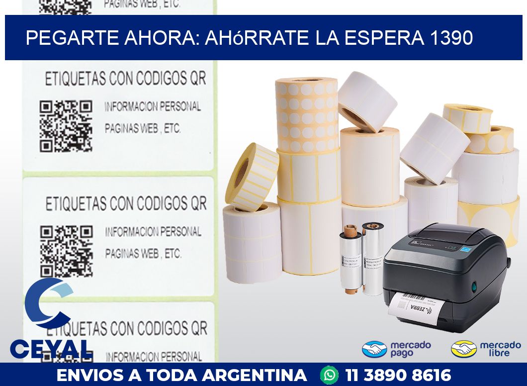 PegArte Ahora: Ahórrate la Espera 1390