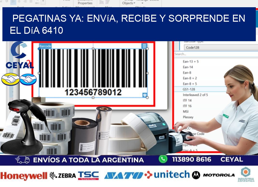 Pegatinas Ya: Envía, Recibe y Sorprende en el Día 6410