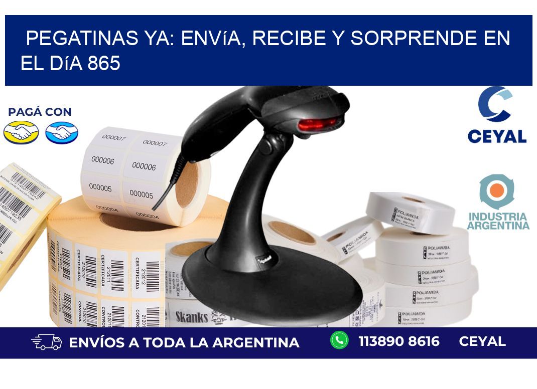 Pegatinas Ya: Envía, Recibe y Sorprende en el Día 865