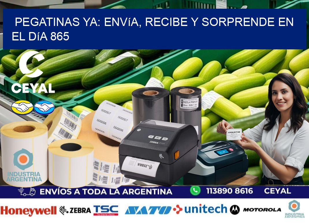 Pegatinas Ya: Envía, Recibe y Sorprende en el Día 865