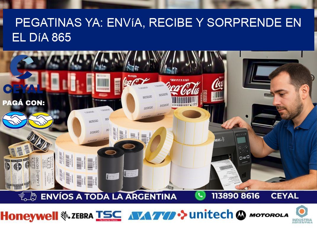 Pegatinas Ya: Envía, Recibe y Sorprende en el Día 865