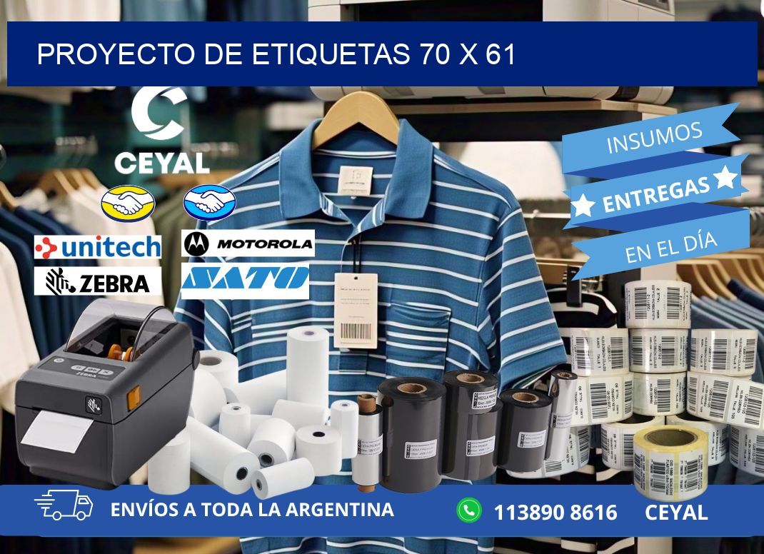 Proyecto de etiquetas 70 x 61