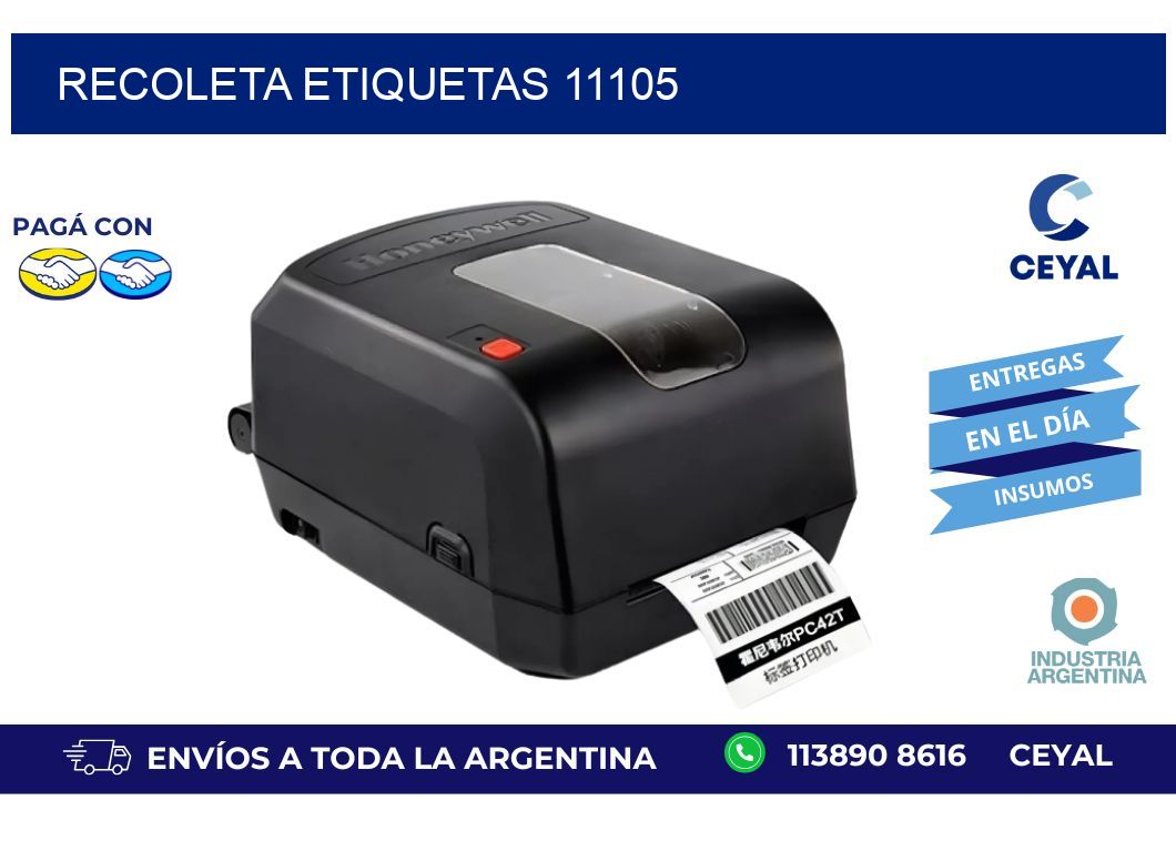 Recoleta etiquetas 11105