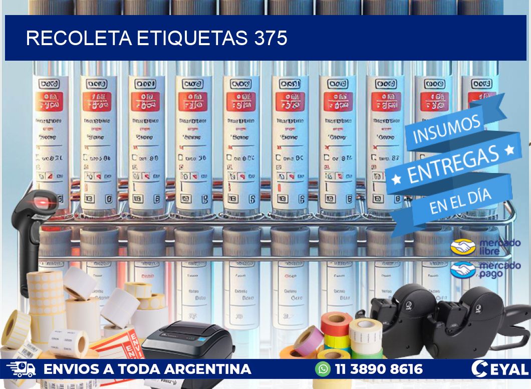 Recoleta etiquetas 375
