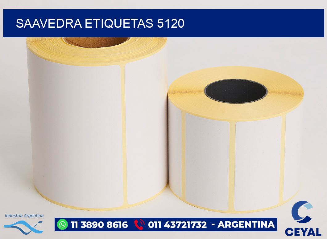Saavedra etiquetas 5120