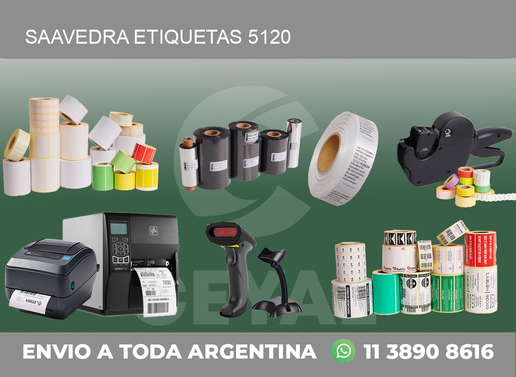 Saavedra etiquetas 5120