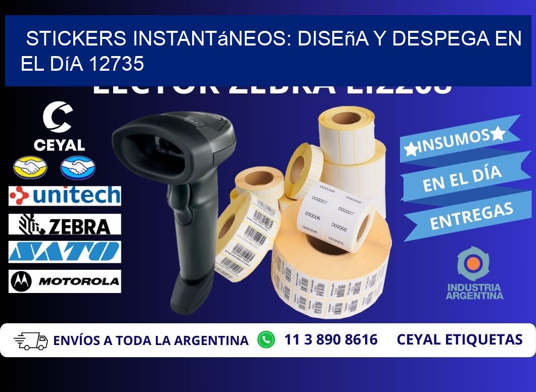Stickers Instantáneos: Diseña y Despega en el Día 12735