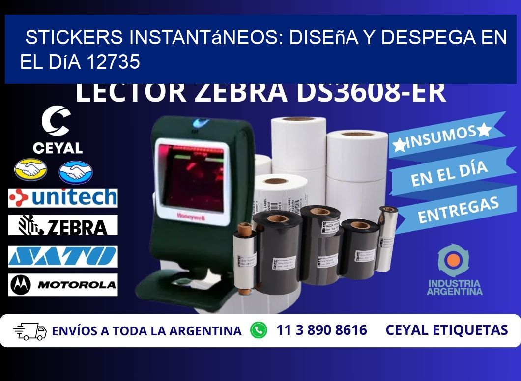 Stickers Instantáneos: Diseña y Despega en el Día 12735