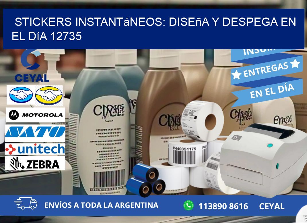 Stickers Instantáneos: Diseña y Despega en el Día 12735