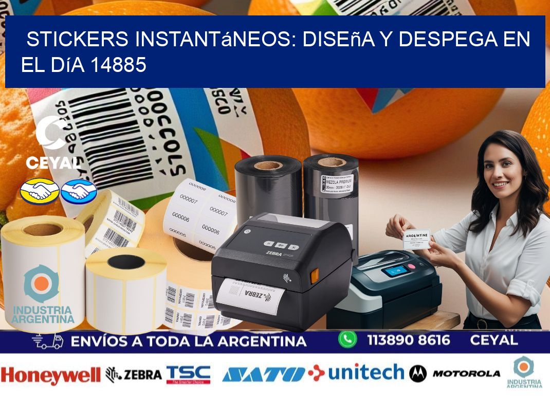 Stickers Instantáneos: Diseña y Despega en el Día 14885
