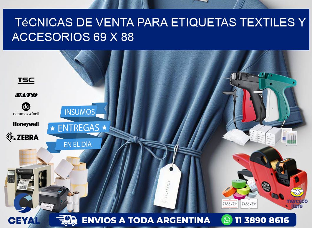 Técnicas de Venta para Etiquetas Textiles y Accesorios 69 x 88
