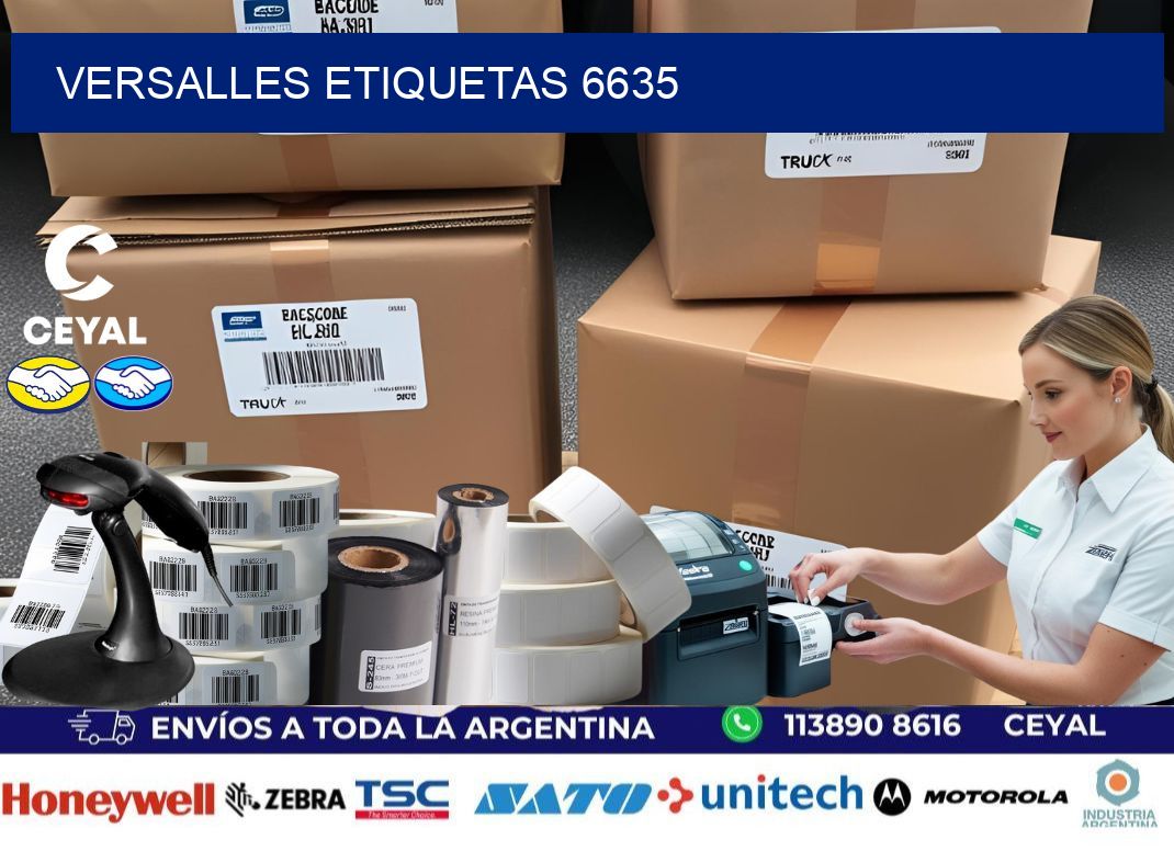 Versalles etiquetas 6635