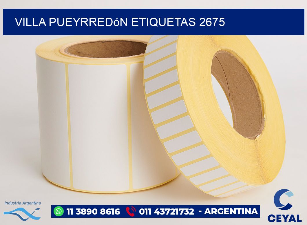 Villa Pueyrredón etiquetas 2675