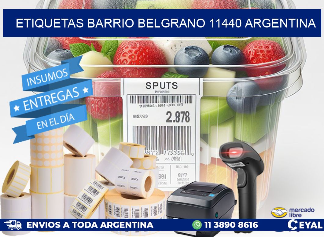etiquetas barrio belgrano 11440 argentina