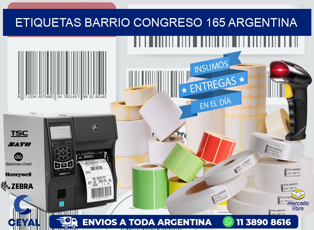 etiquetas barrio congreso 165 argentina