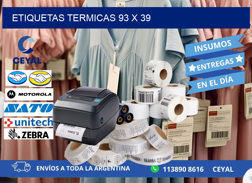 etiquetas termicas 93 x 39