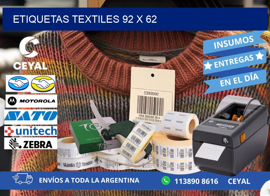 etiquetas textiles 92 x 62