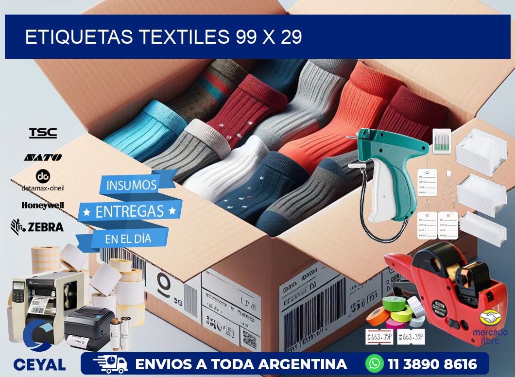 etiquetas textiles 99 x 29
