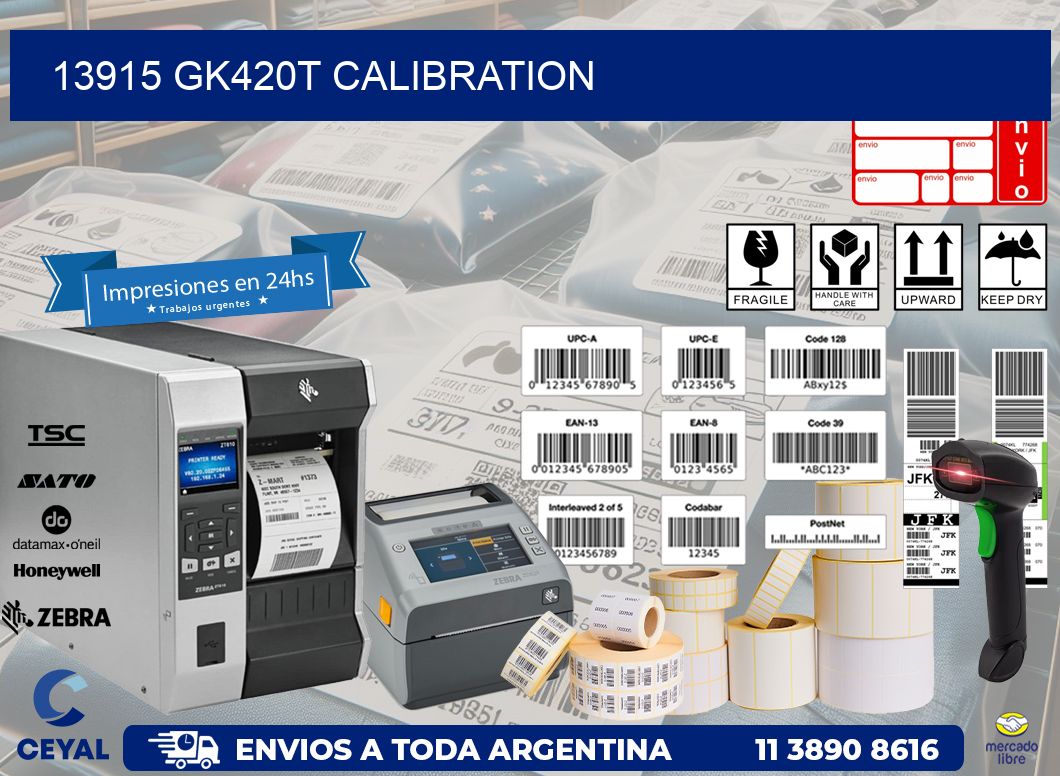13915 GK420T Calibration