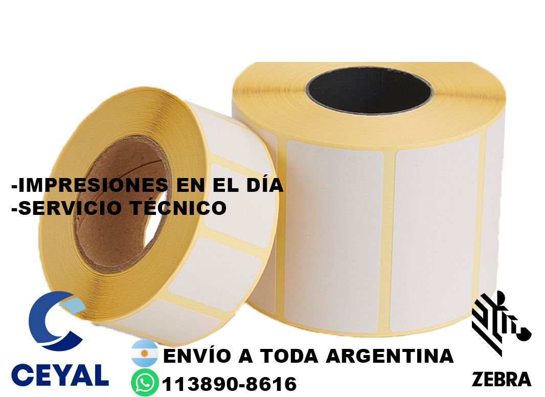 20 cajas de etiquetas 47 x 30