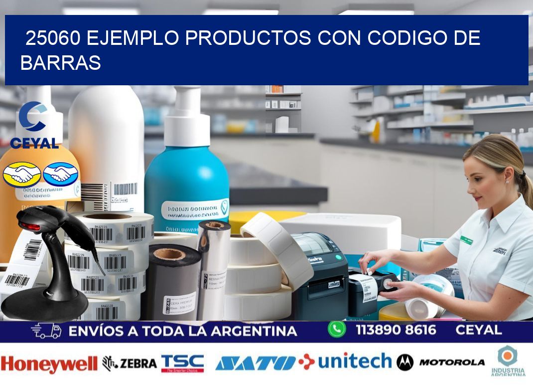 25060 ejemplo productos con codigo de barras
