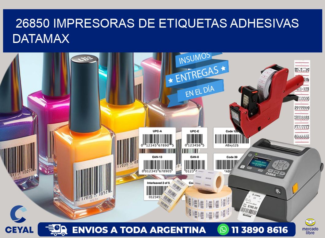 26850 impresoras de etiquetas adhesivas datamax