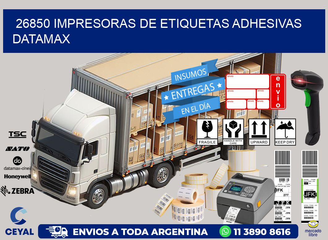 26850 impresoras de etiquetas adhesivas datamax