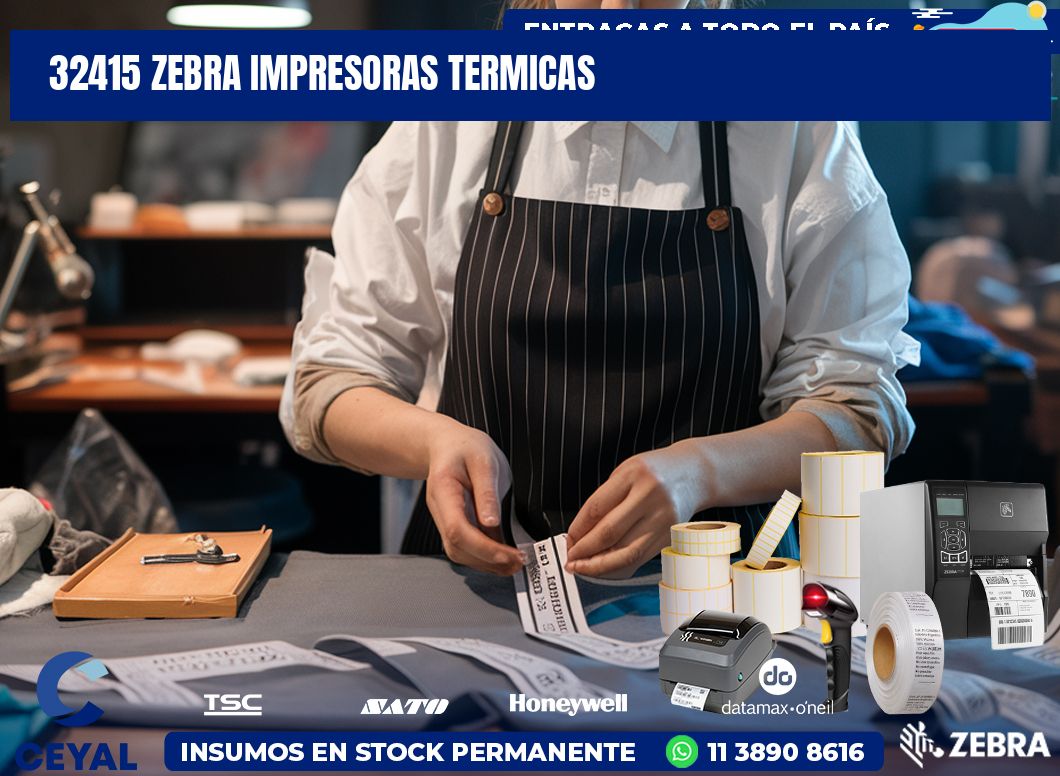 32415 Zebra impresoras termicas