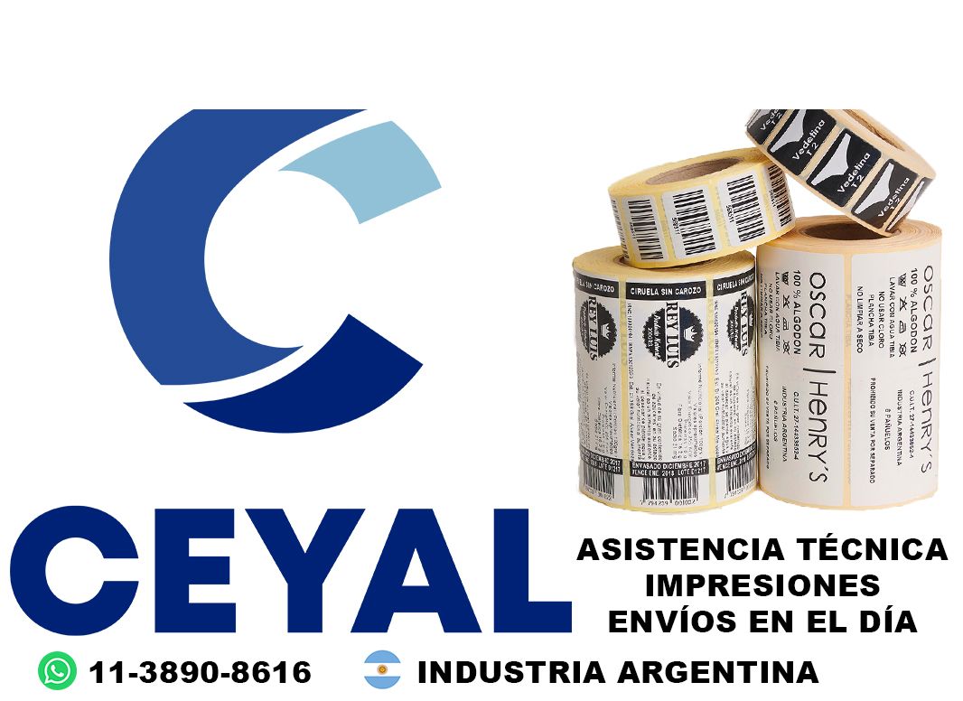 33120 Etiquetas de tela para lavado de ropa