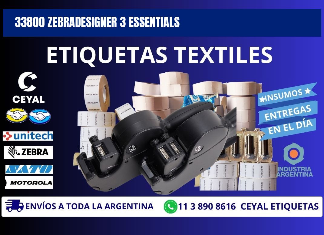 33800 ZebraDesigner 3 Essentials