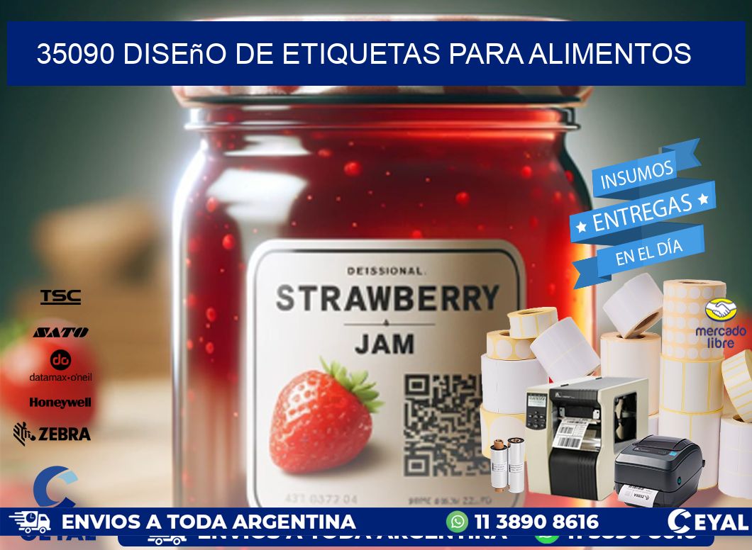 35090 Diseño de etiquetas para alimentos