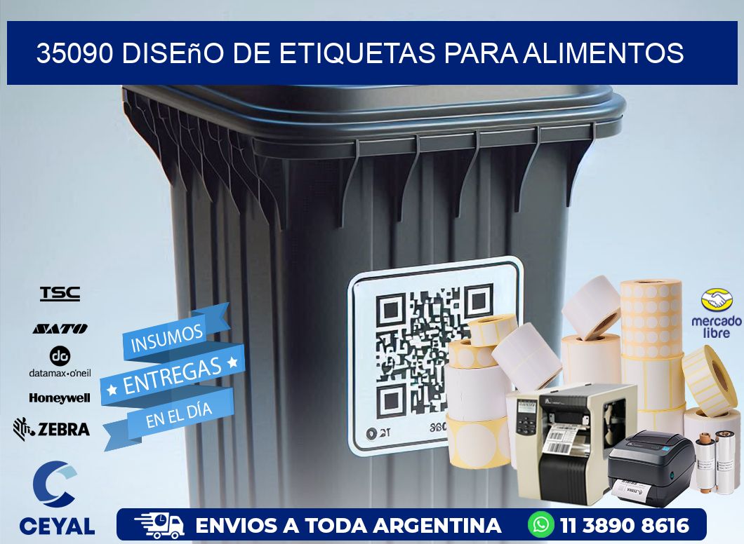 35090 Diseño de etiquetas para alimentos