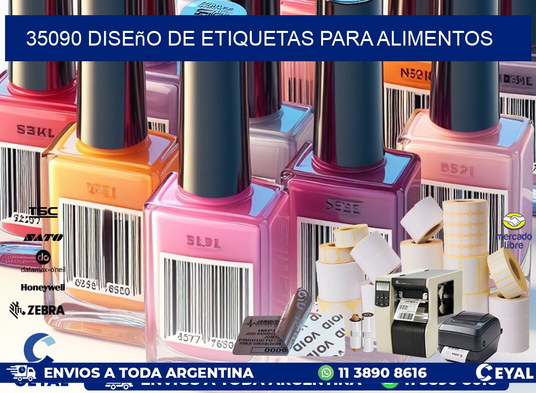 35090 Diseño de etiquetas para alimentos