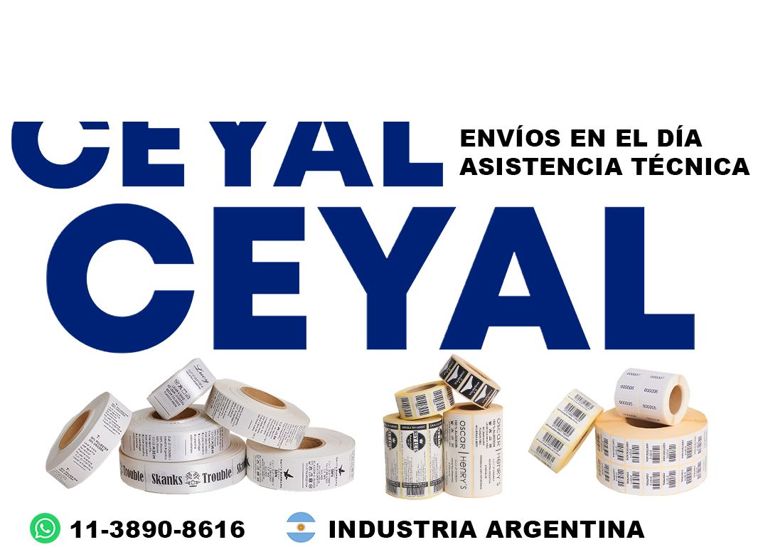 3750 Etiquetas adhesivas para consumo masivo