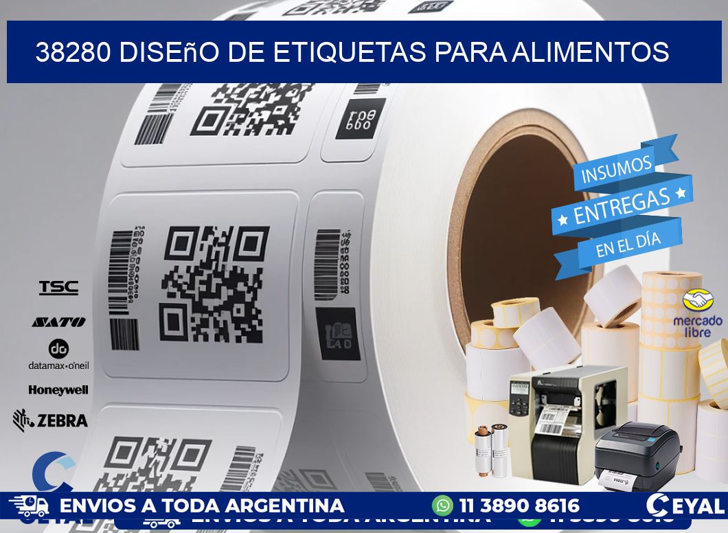 38280 Diseño de etiquetas para alimentos