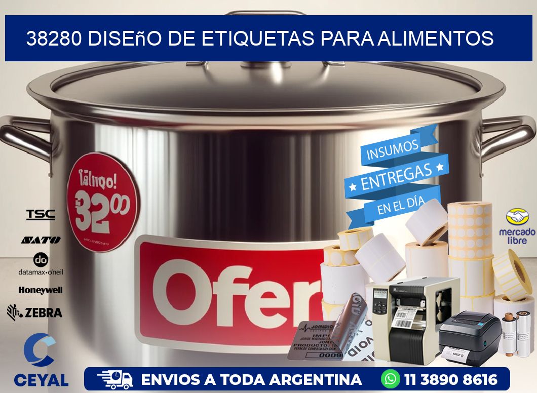 38280 Diseño de etiquetas para alimentos