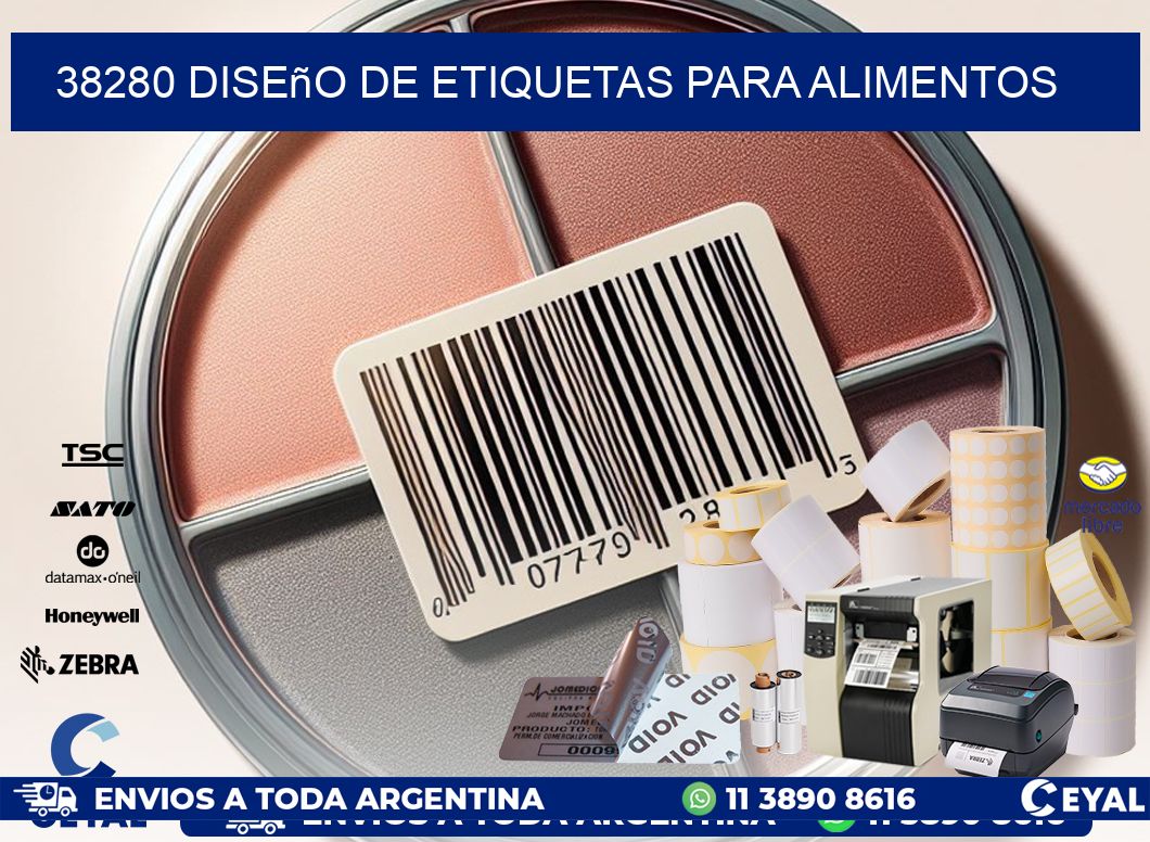 38280 Diseño de etiquetas para alimentos