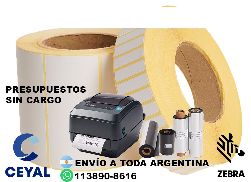 5 cajas de etiquetas 42 x 100